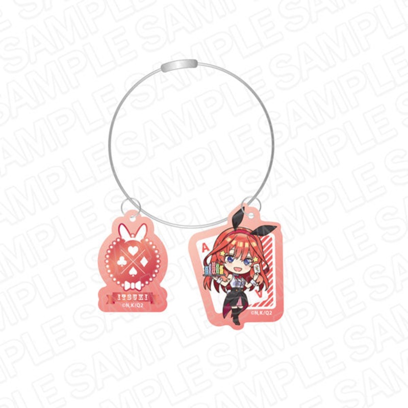 Gotoubun no Hanayome – Wire Keychain – Nakano Itsuki – Casino ver. (Contents Seed)