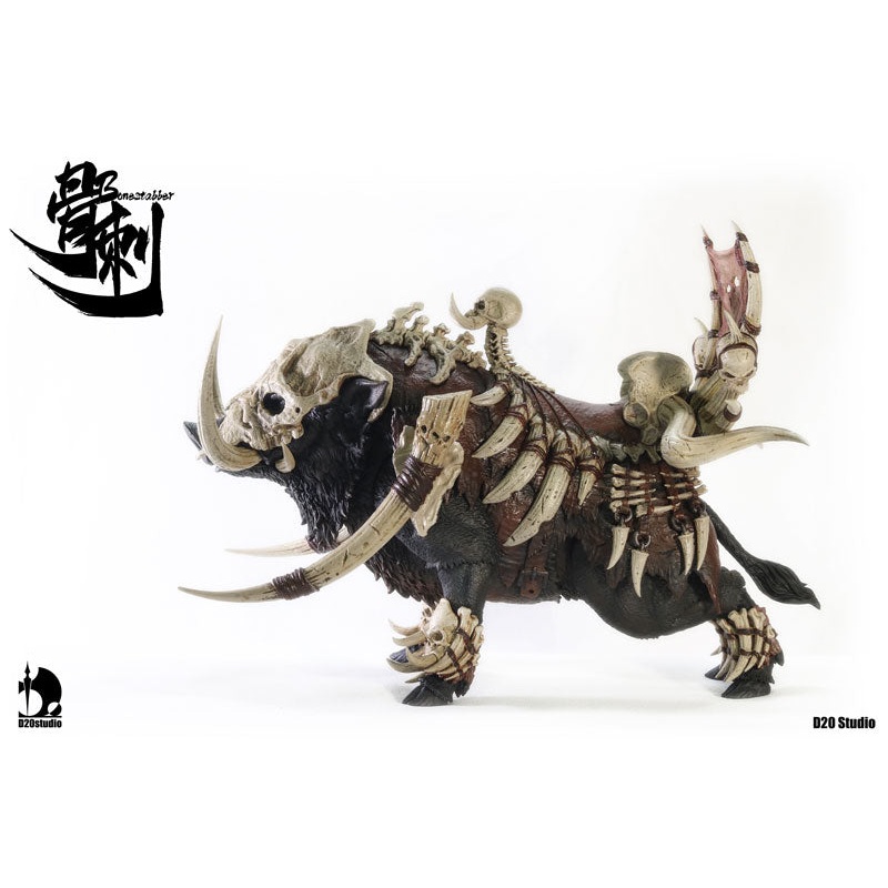 Battle Boar – Bone Stabber – Black – 1/12 (D20studio)