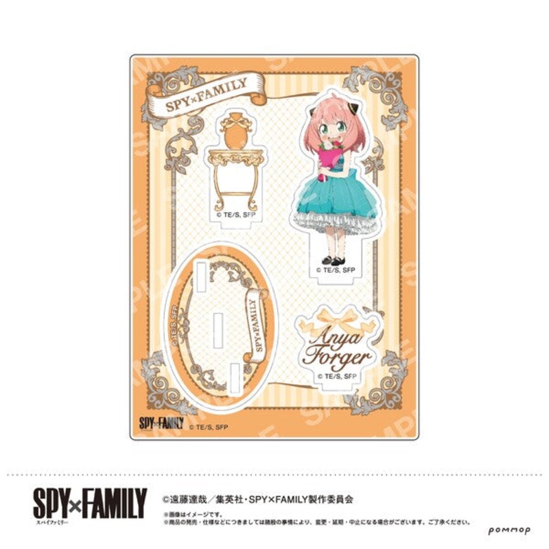 Spy  Family – Anya Forger – Acrylic Stand – Hanataba (POMMOP, Showa Note)