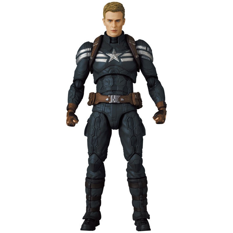 Captain America: The Winter Soldier – Captain America – Mafex No.202 – Stealth Suit (Medicom Toy)