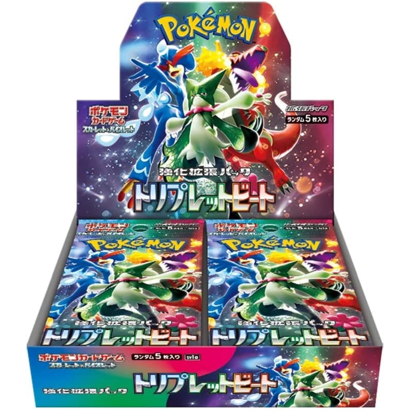 Pokemon Trading Card Game – Scarlet & Violet – Triplet Beat – Booster Box – Japanese Ver. (Pokemon)