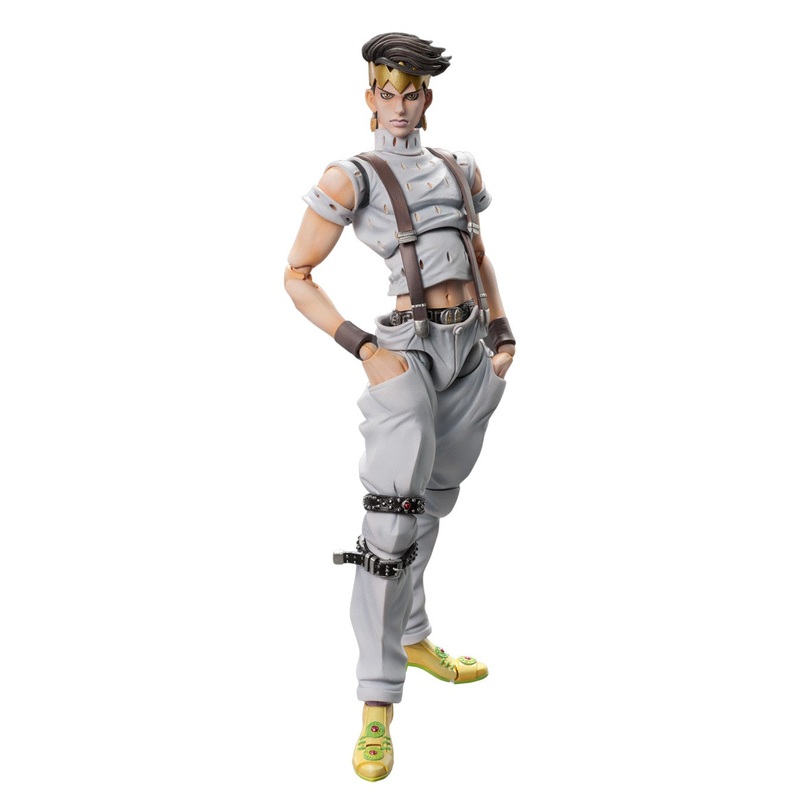 Diamond wa Kudakenai – Jojo no Kimyou na Bouken – Kishibe Rohan – Super Action Statue  #80 – Ver.3 – 2023 Re-release (Medicos Entertainment)