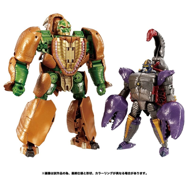 Beast Wars – Rhinox – Scorpos – Transformers Beast Wars Vintage (BWVS-02) – Voyager Class – Gankyou no Taiketsu (Takara Tomy)