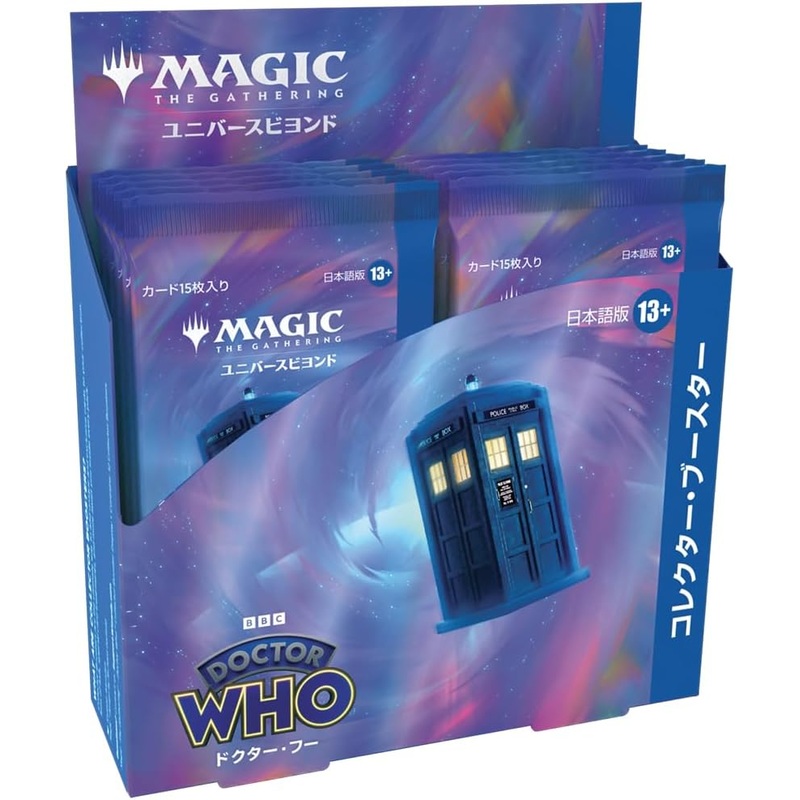 Magic: The Gathering Trading Card Game – Universes Beyond: Doctor Who – Collector Booster Box – Japanese ver. (Wizards of the Coast)