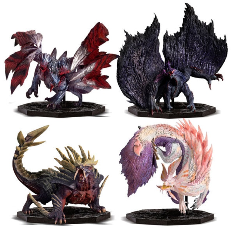 CAPCOM FIGURE BUILDER CUBE – MONSTER HUNTER – Set of 4 (Capcom)