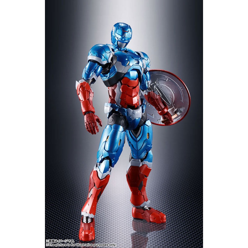 Tech-on Avengers – Captain America – S.H.Figuarts – (Tech-on Avengers) (Bandai Spirits)