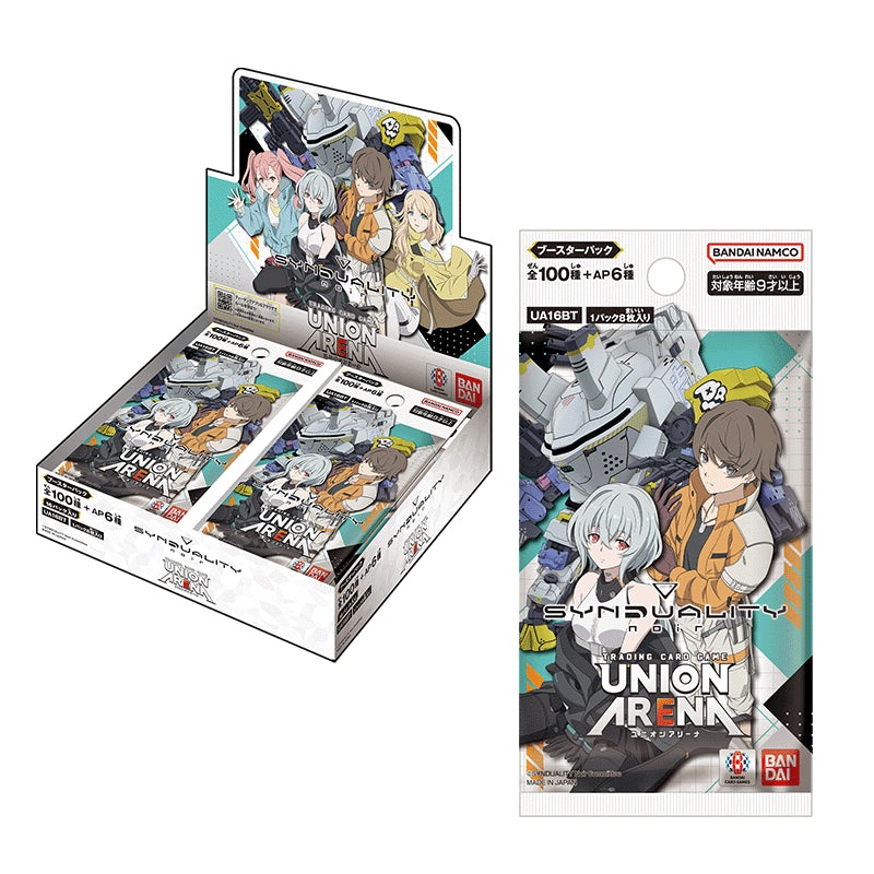 UNION ARENA Trading Card Game – Booster Pack – SYNDUALITY Noir [UA16BT] (Box) 16 pack