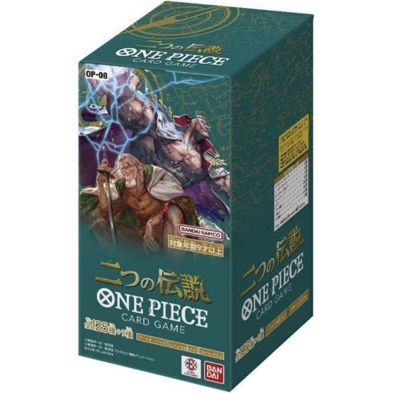 One Piece Trading Card Game – Two Legends (OP-08) – Booster Box – Japanese Ver (Bandai)