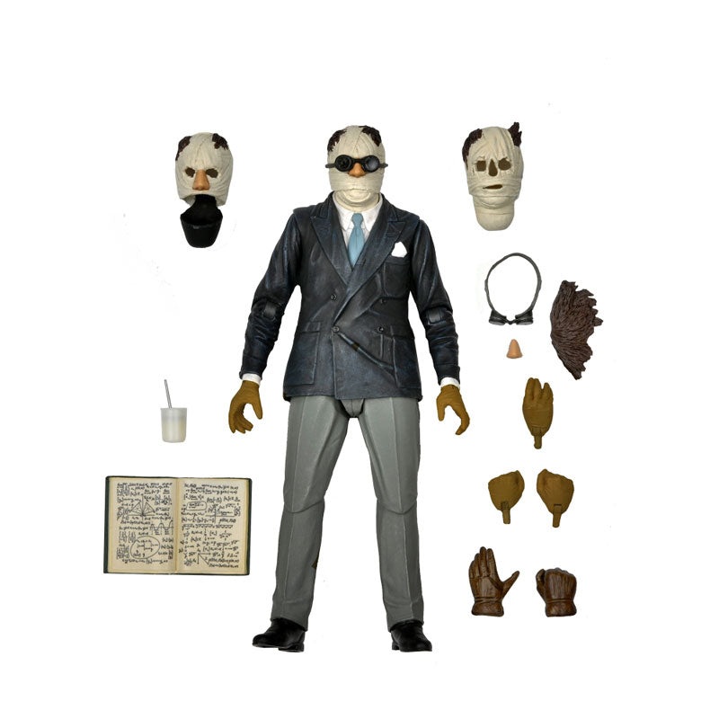 Universal Monsters/ The Invisible Man: Dr. Jack Griffin Ultimate 7 Inch Action Figure