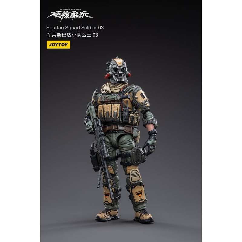 1/18 Hardcore Coldplay Spartan Squad Soldier 03