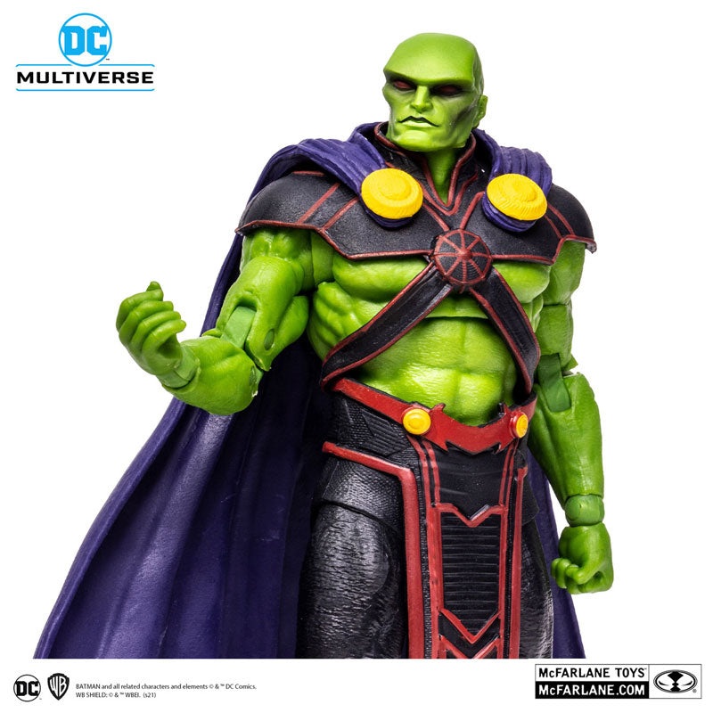 DC Comics – DC Multiverse: 7 Inch Action Figure – #138 Martian Manhunter [Comic / DC Rebirth]