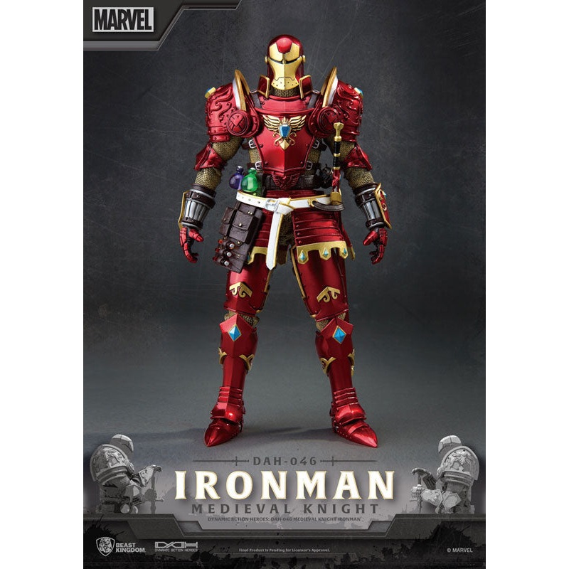Dynamic Action Heroes #046 “Marvel Comics” Iron Man (Medieval Knight)
