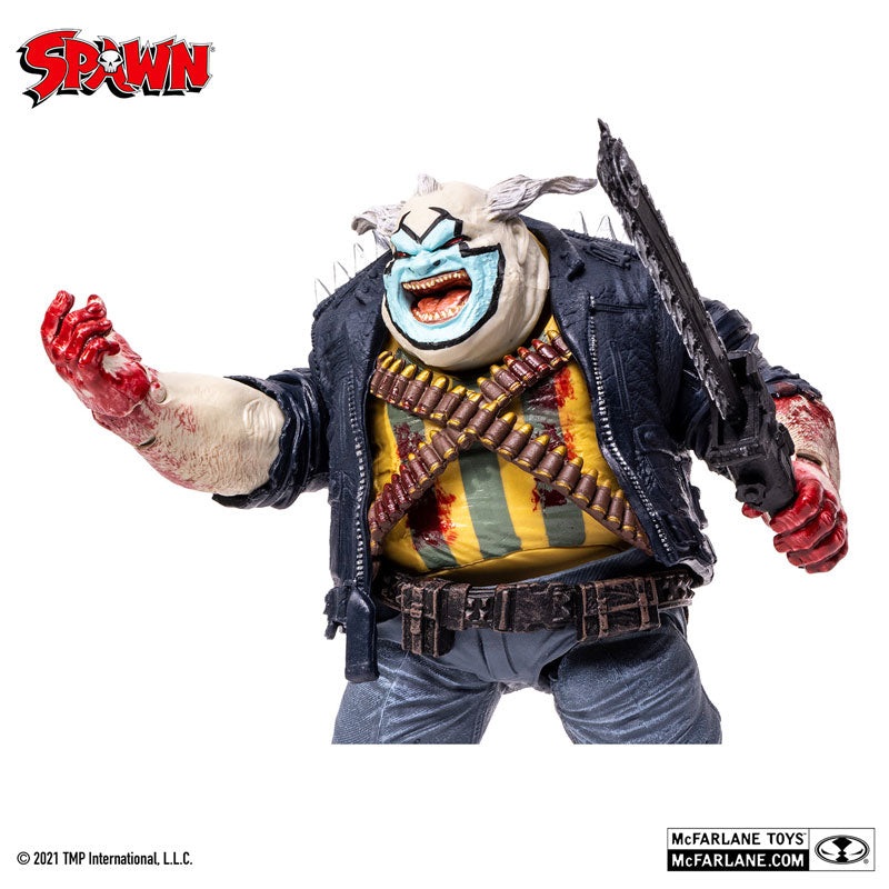 “Spawn” Action Figure 7 Inch Deluxe Clown (Blood Splatter)