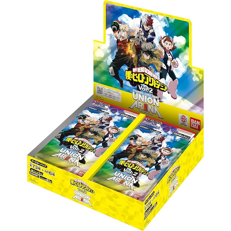 UNION ARENA Trading Card Game – Booster Box – My Hero Academia Vol.2 [EX06BT] – Japanese ver. (Bandai)