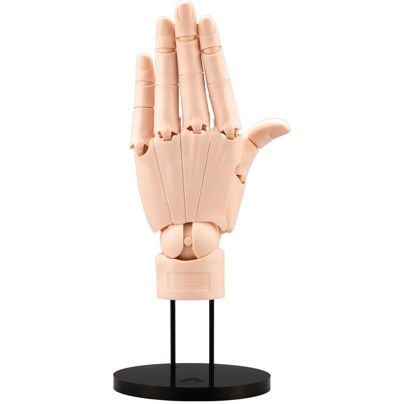Artist Support Item – Hand Model – 1/1 – L Pale Orange (Kotobukiya)