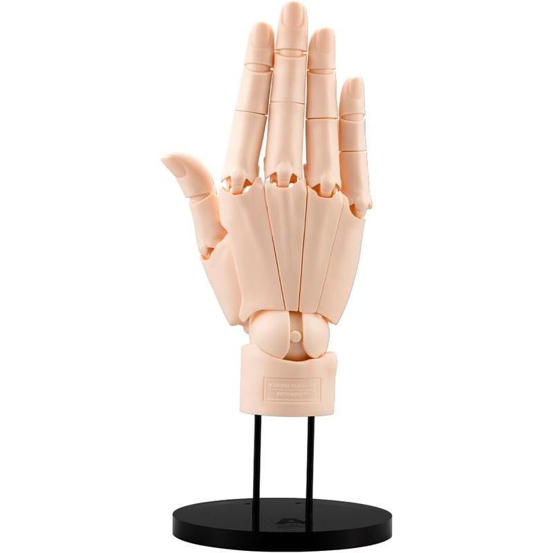 Artist Support Item – Hand Model – 1/1 – R Pale Orange (Kotobukiya)