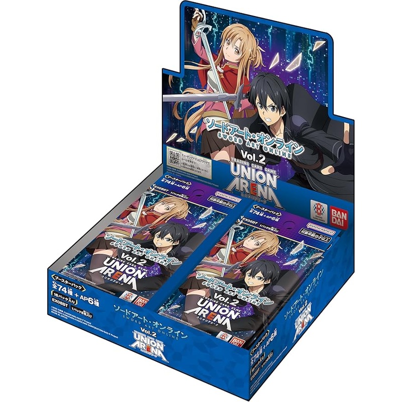 UNION ARENA Trading Card Game – Booster Box – Sword Art Online Vol.2 [EX08BT] – Japanese ver. (Bandai)