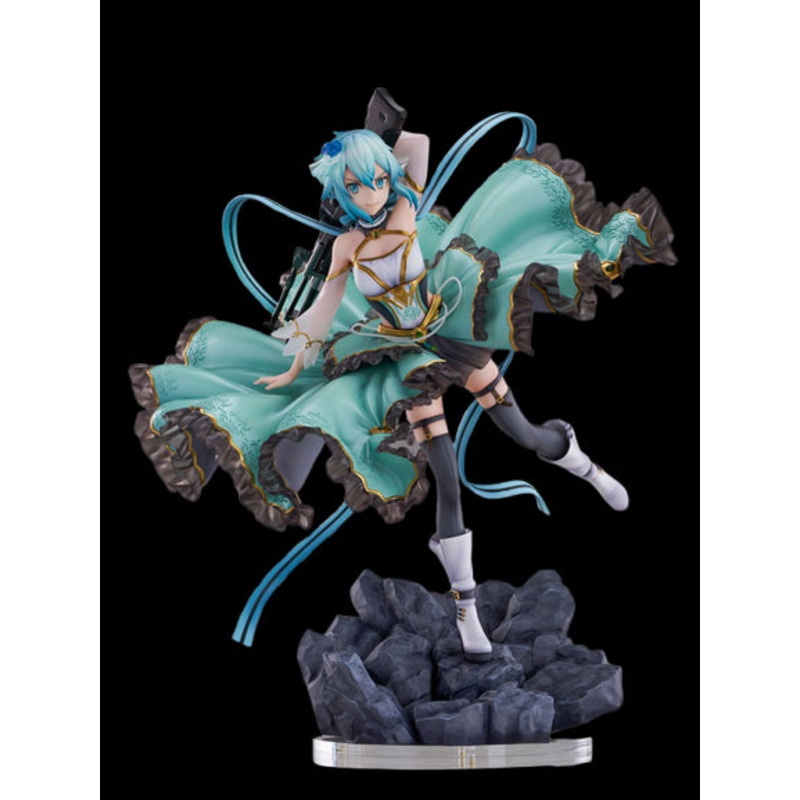 Sword Art Online – Sinon – Shibuya Scramble Figure – 1/7 – Crystal Dress Ver. (CyberZ, eStream)