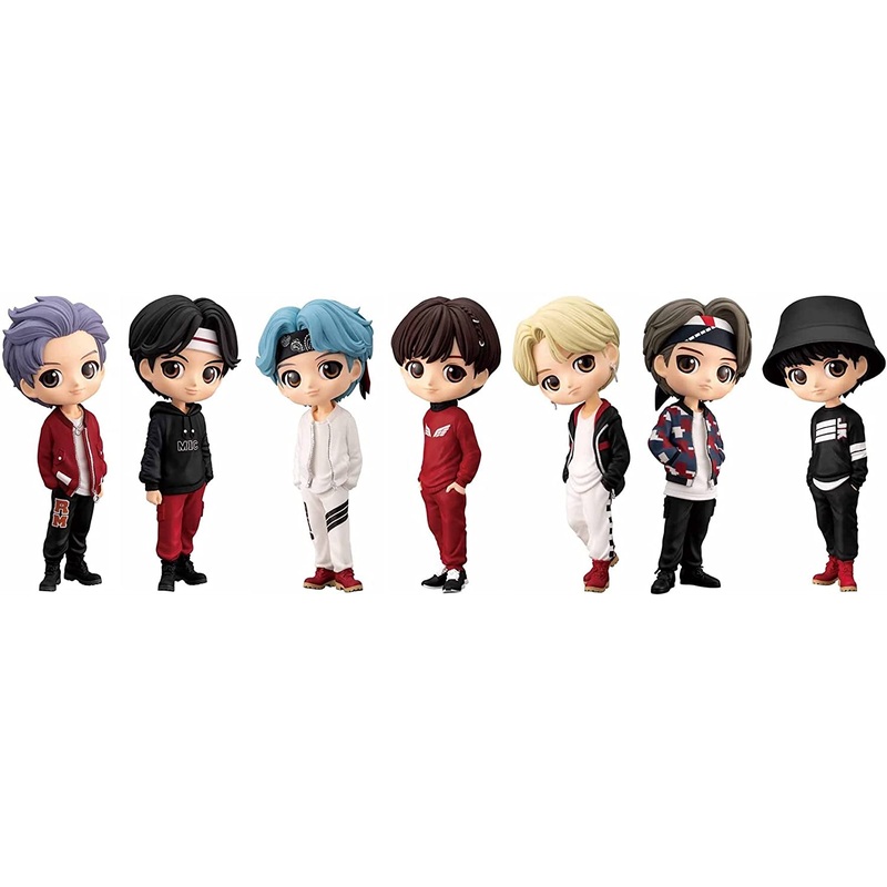 TinyTAN – BTS – Q posket – A Ver. – Set of 7 (Bandai Spirits)