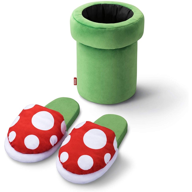 Super Mario – Home and Party – Piranha Plant Slippers (Nintendo Store)