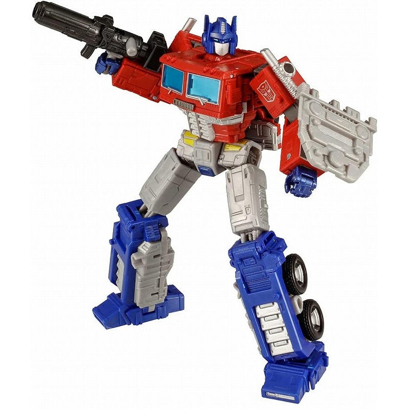 Transformers – Kingdom – KD-19 – Optimus Prime with Trailer (Takara Tomy)