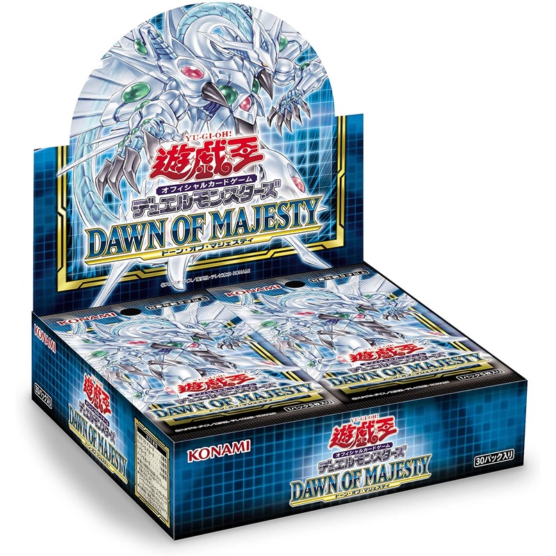 Yu-Gi-Oh! Duel Monsters: Dawn of Majesty Box – Yu-Gi-Oh! Official Card Game – Japanese Ver. (Konami)