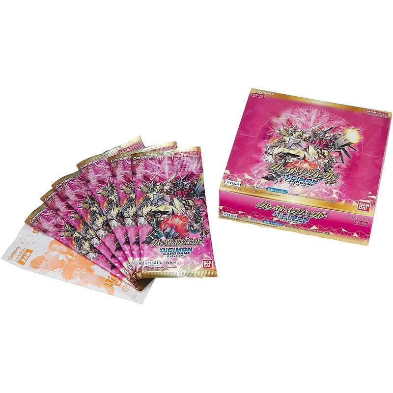 Digimon – Great Legend Booster Box – Digimon Trading Card Game – Japanese Ver. (Bandai)