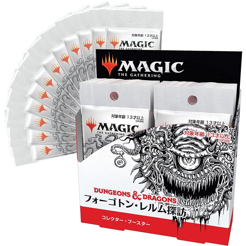 Magic: The Gathering Trading Card Game – Adventures in the Forgotten Realms – Collector Booster Box – Japanese ver. (Wizards of the Coast)