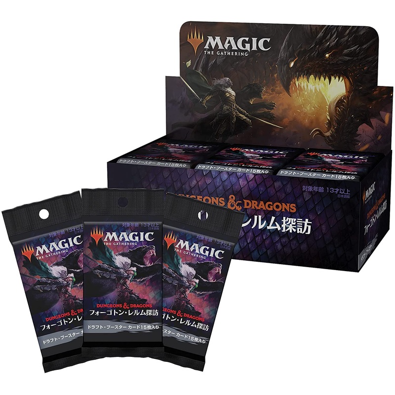 Magic: the Gathering Trading Card Game – Magic: The Gathering Adventures in the Forgotten Realms – Draft Booster – Japanese Version (Wizards of the Coast)