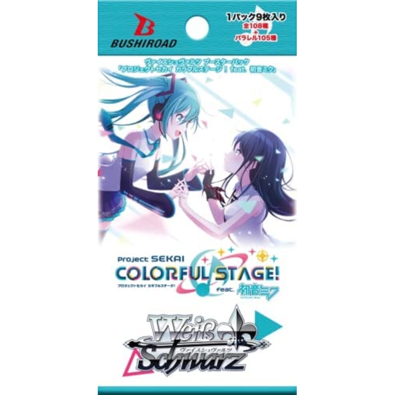 Weiss Schwarz Trading Card Game – Booster Box – Project Sekai Colorful Stage! feat. Hatsune Miku – Japanese Version (Bushiroad)
