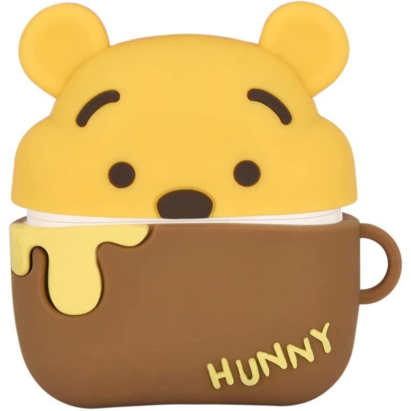 Disney Character – AirPods (3rd Gen.) – Silicone Case – Winnie the Pooh (Gourmandise)