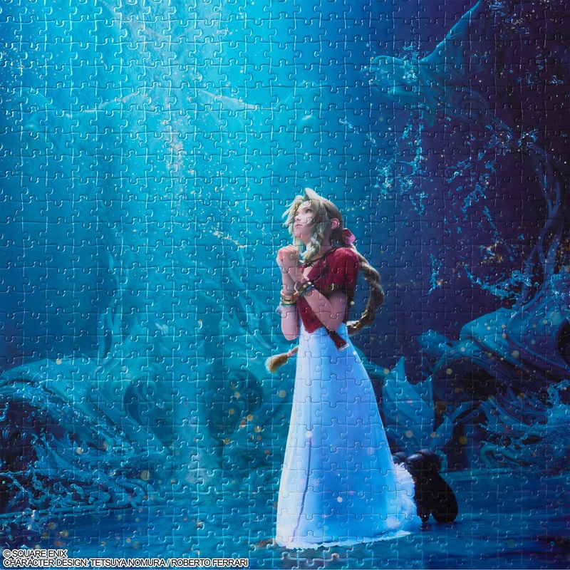 FINAL FANTASY VII REBIRTH JIGSAW PUZZLE – 1000 PIECE KEY VISUAL AERITH