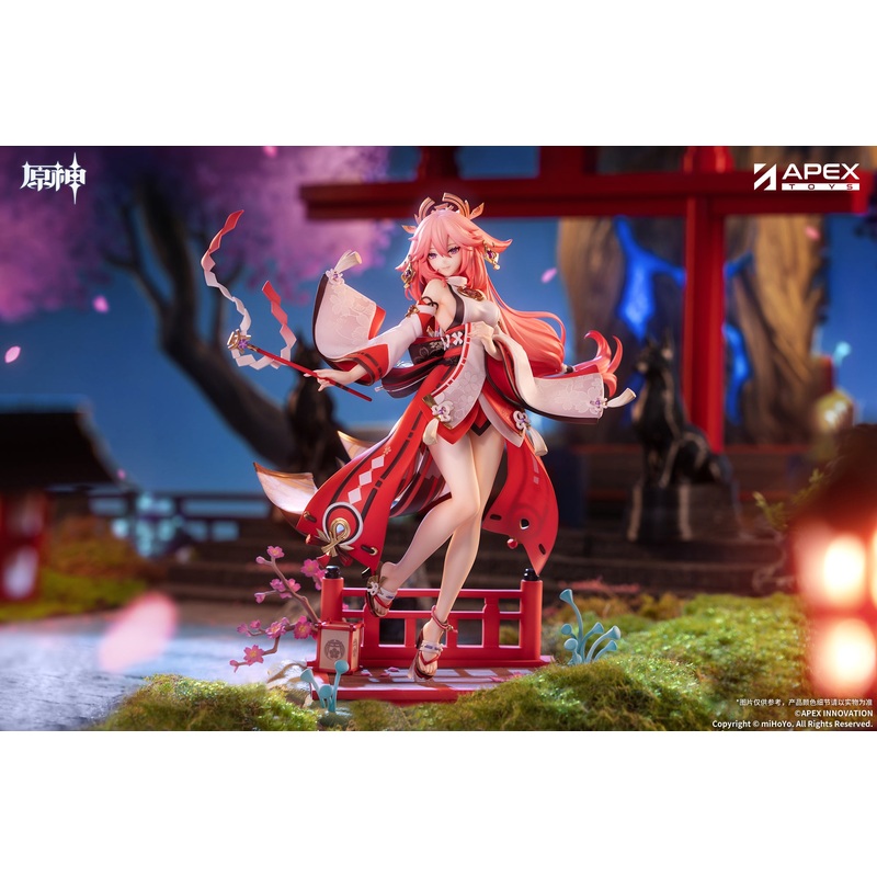 GENSHIN IMPACT FIGURE – YAE MIKO UKIYOE HYAKUSHOU VERSION