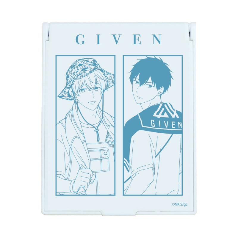 GIVEN THE MOVIE TO THE SEA DEKA CHARA MIRROR – UENOYAMA RITSUKA & SATO MAFUYU FESTIVAL VER. ORIGINAL ILLUSTRATION