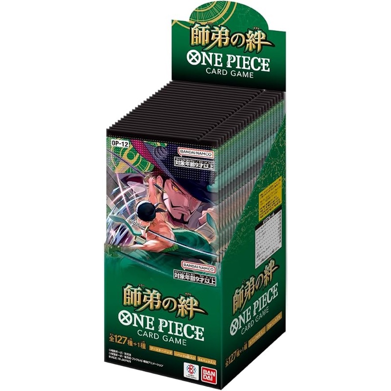 One Piece Trading Card Game – Legacy of the Master (OP-12) – Booster Box ( 24 boosters) – Japanese Ver (Bandai)
