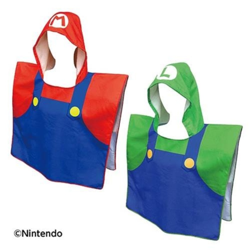 SUPER MARIO – MARIO AND LUIGI HOODED BATH TOWEL