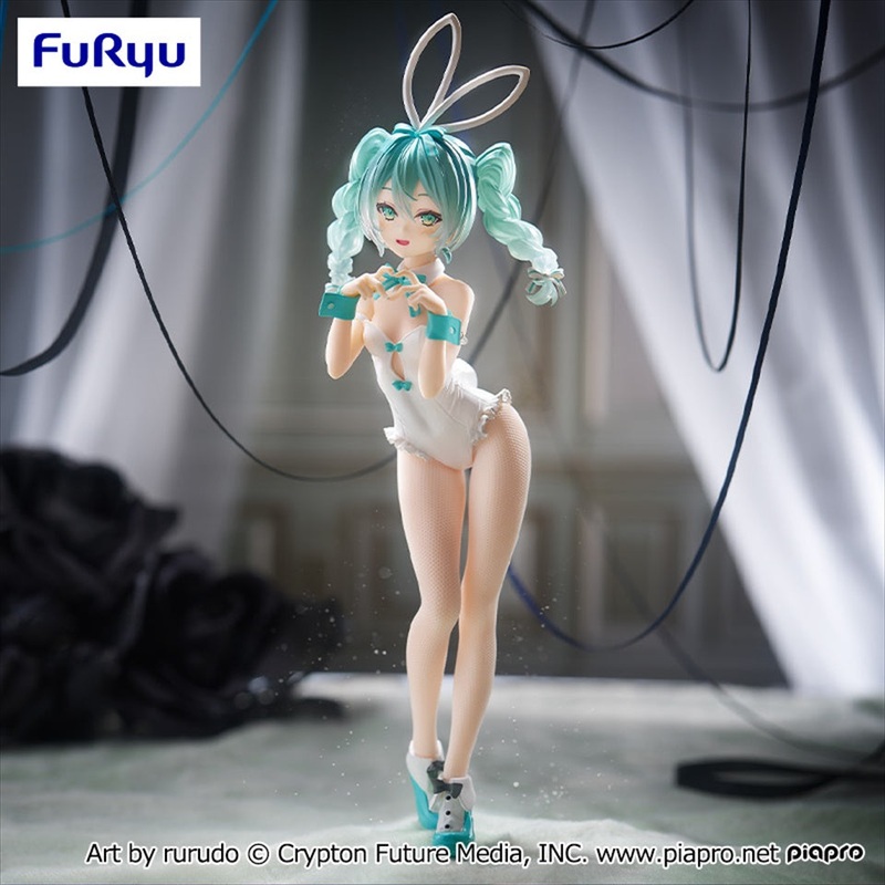 Hatsune Miku BiCute Bunnies Figure – Hatsune Miku Rurudo White ver.