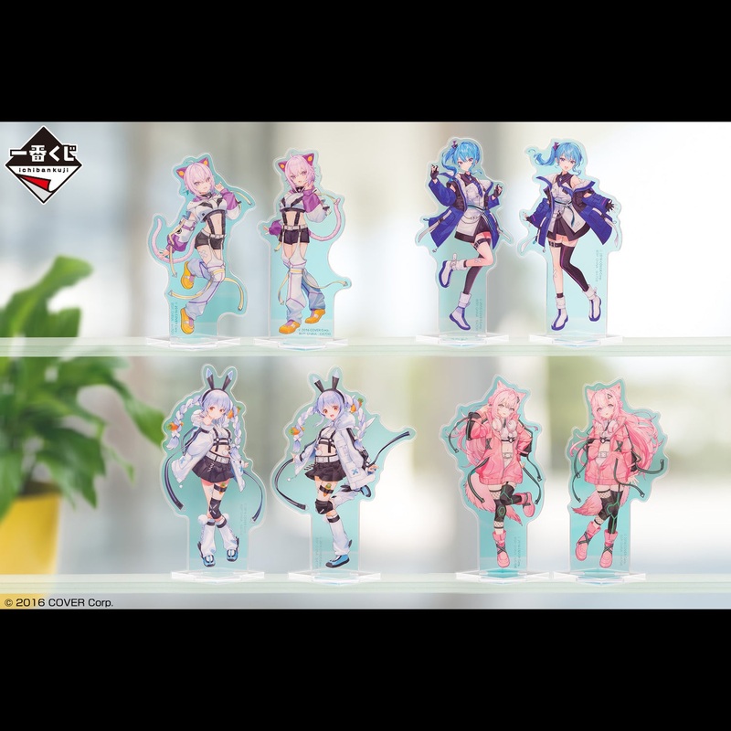 Ichiban Kuji Hololive Cyberpunk Style – Acrylic Stand Prize Aurora Acrylic Stand Complete Set of 8 Types