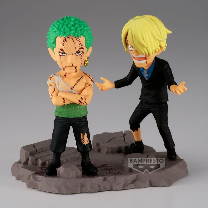 One Piece World Collectible Figures – Log Stories Roronoa Zoro and Sanji