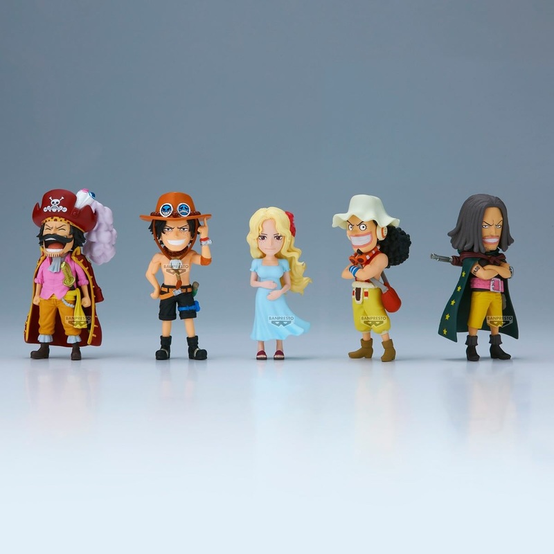 One Piece World Collectible Figures – Parent and Child Bloodline II Complete Set of 5 Types