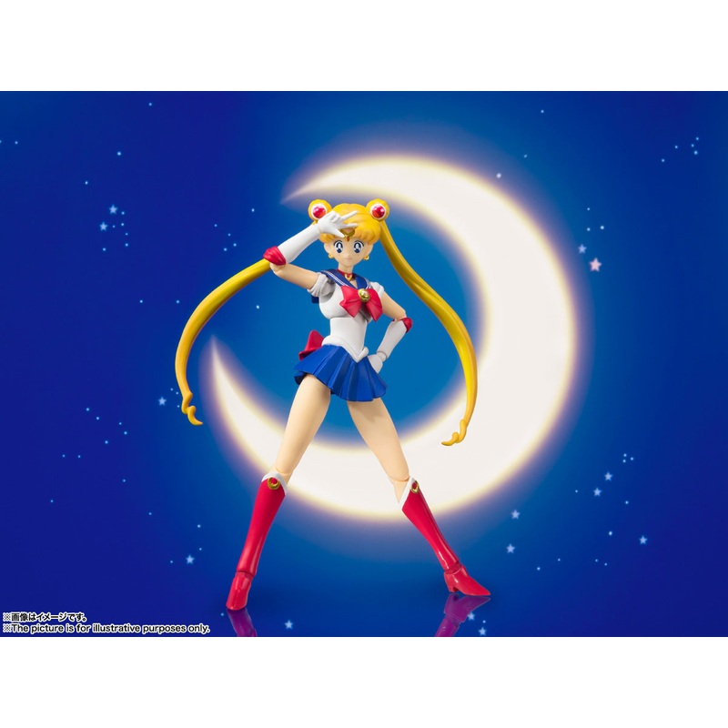 Pretty Guardian Sailor Moon S.H.Figuarts – Sailor Moon Animation Color Edition