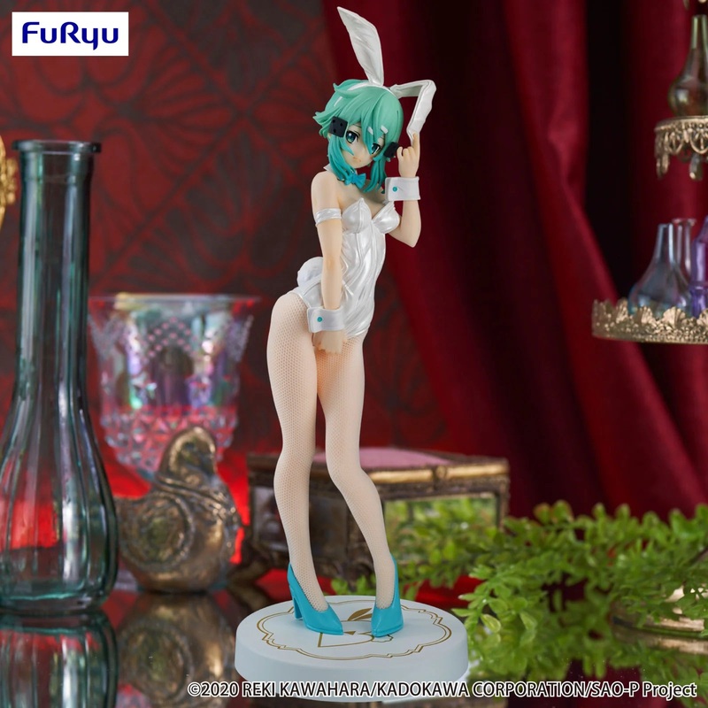 Sword Art Online BiCute Bunnies Figure – Sinon White Pearl ver.