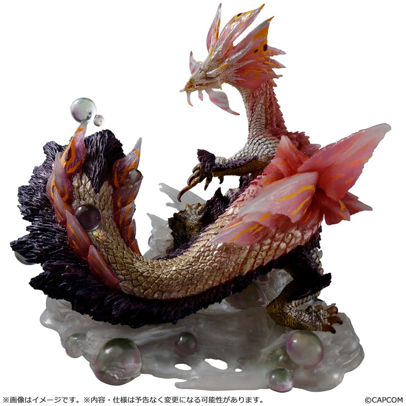 Monster Hunter Wilds Capcom Figure Builder Creators Model – Foam Fox Dragon Tamamitsune Reprint Edition