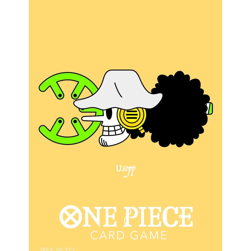 One Piece Card Game Official Limited Card Sleeves – Premium Matte Vol.2 Usopp [BCGF Post-Event]