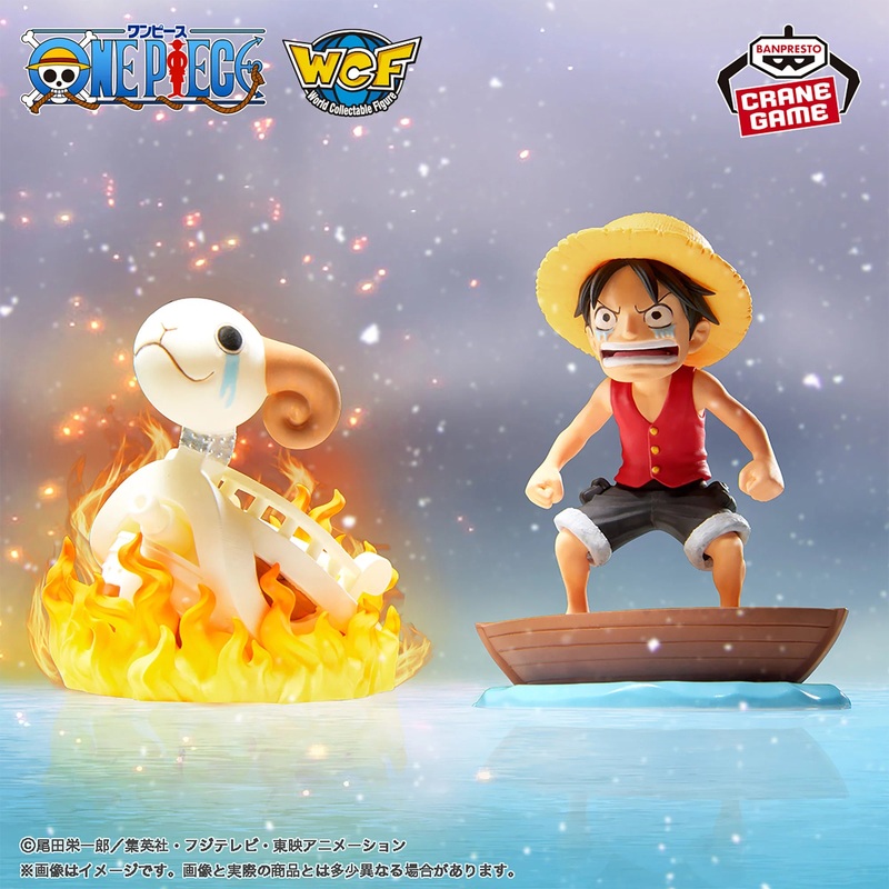 One Piece World Collectible Figures – Log Stories Monkey D. Luffy & Going Merry