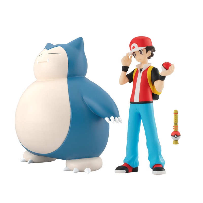 Pokemon Scale World – Kanto Region Red & Snorlax & Pokemon Flute