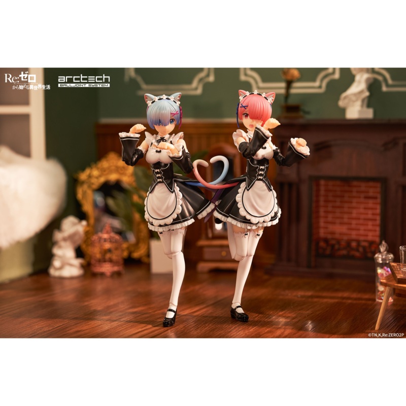 Re:Zero Starting Life in Another World Arctech Action Series – Ram & Rem Set