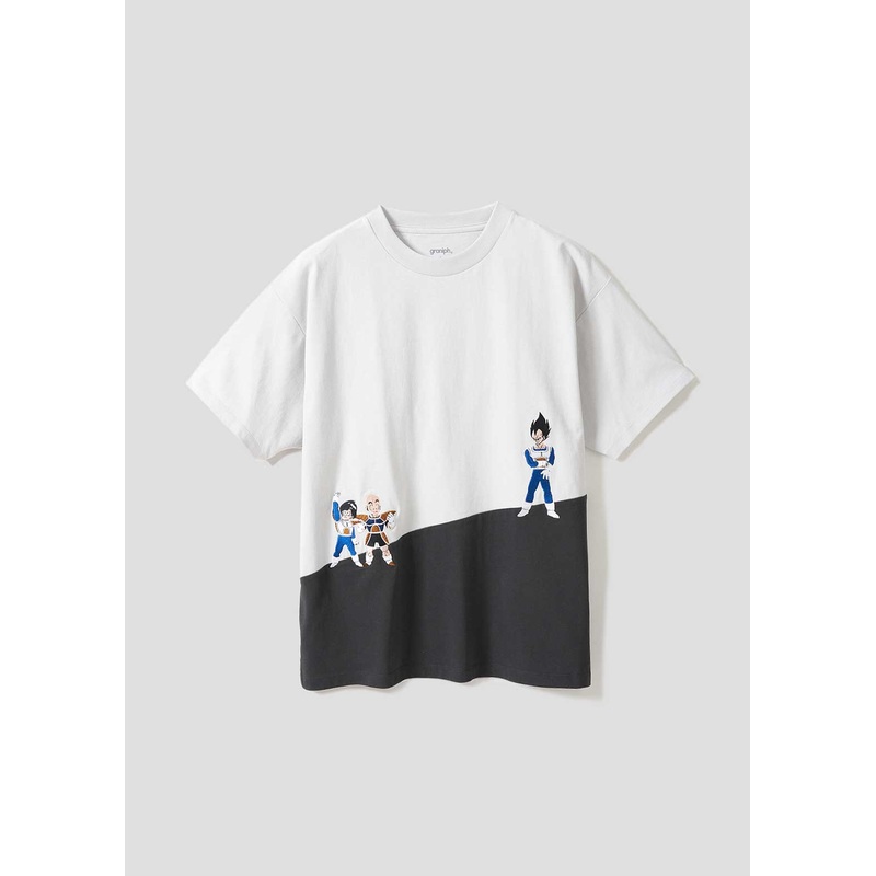 Dragon Ball Z Graniph Collection Collaboration Clothing – Combat Uniform Big Silhouette T-shirt