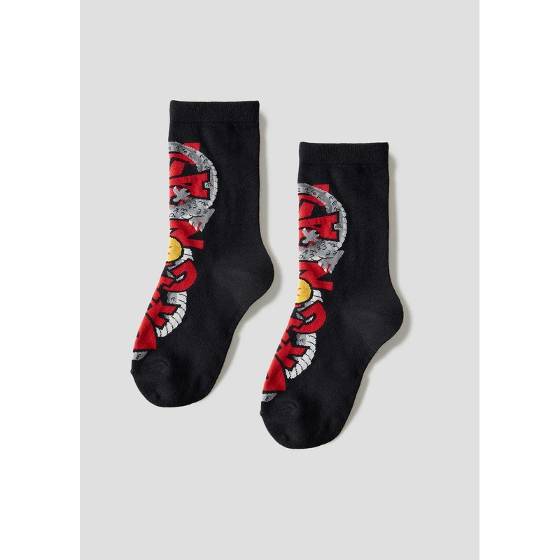 Dragon Ball Z Graniph Collection Collaboration Clothing – DRAGON BALL Logo Middle Socks