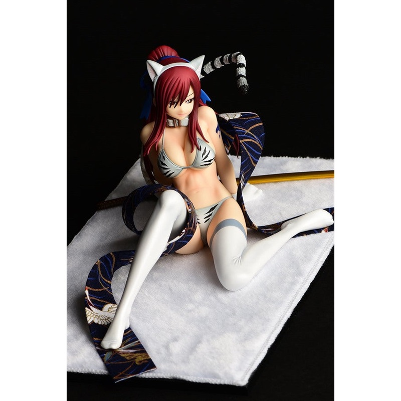 Fairy Tail – Erza Scarlet Gravure Style White Tiger / Halloween Cat / Sakura cat